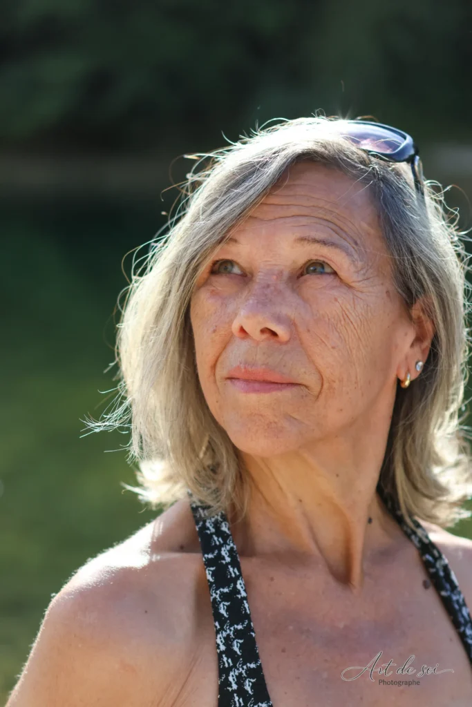 Guyta femme rivière soleil blonde
